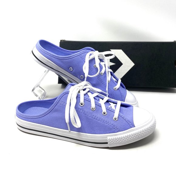 Converse CTAS Sneaker Womens Dainty Mule Slip Twiling Purple Canvas Size 571186C - Picture 9 of 11